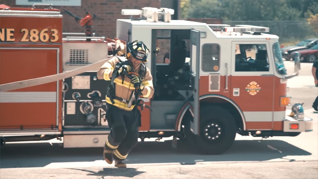 Physical training for firefighters